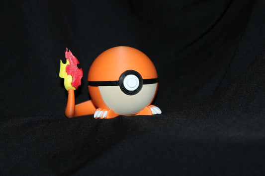 N3D Pokeball #004 Charmander